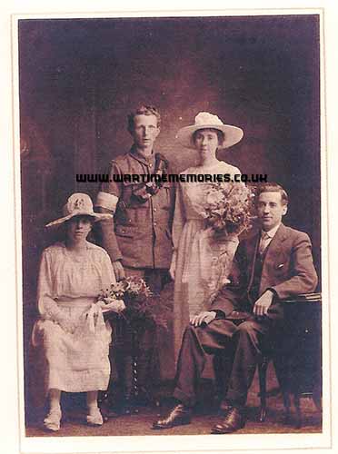 Tom marrying Kate on 6th May 1918